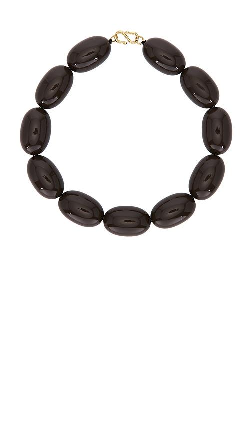 heaven mayhem isola necklace in brown.
