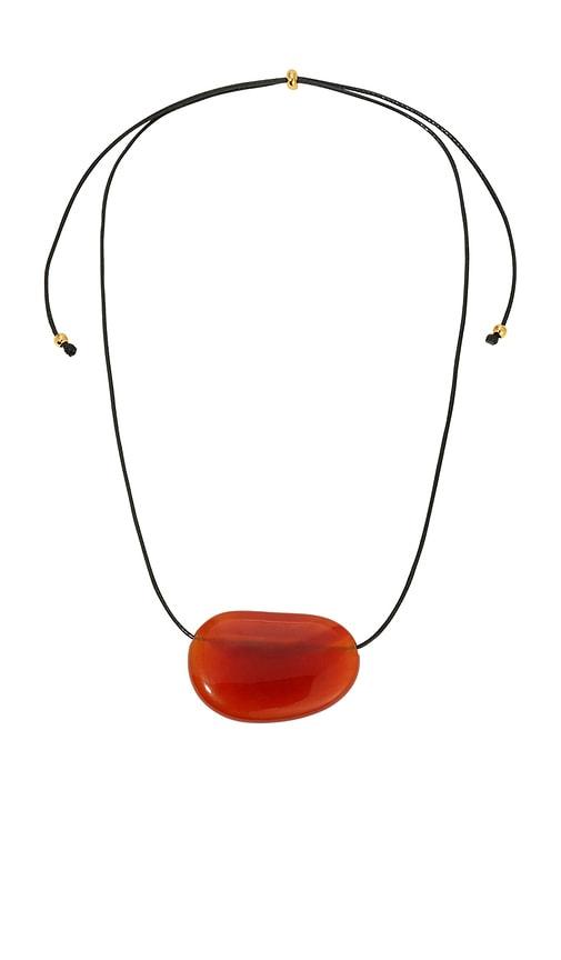 heaven mayhem julia necklace in red.
