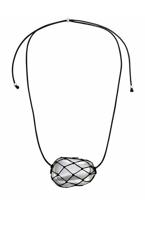 heaven mayhem julia net in metallic silver.