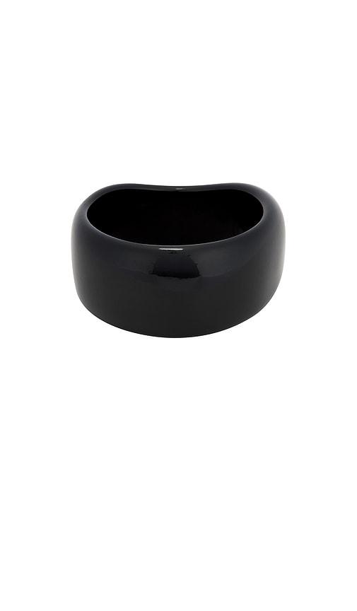 heaven mayhem luna bangle in black.