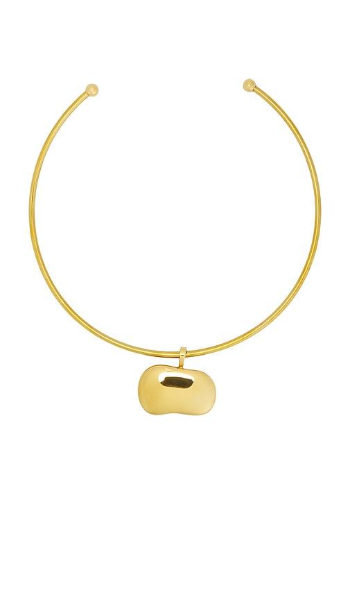 heaven mayhem mini julia charm in metallic gold.