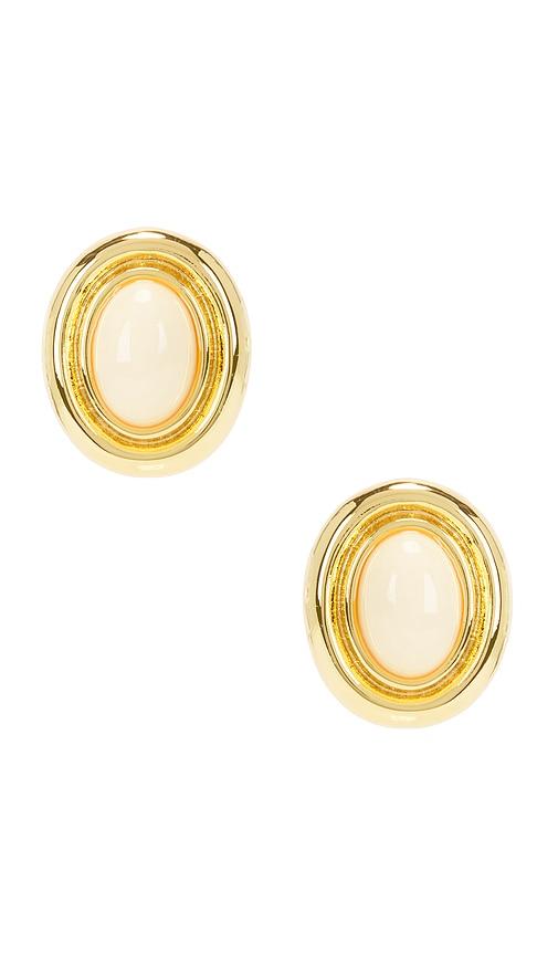 heaven mayhem prize earrings in cream.