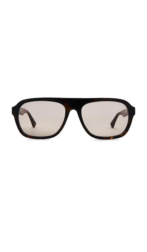 heaven mayhem vesper glasses in brown.