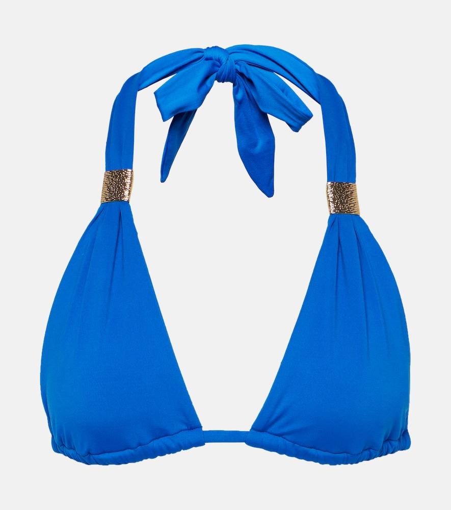 heidi klein the baths triangle bikini top