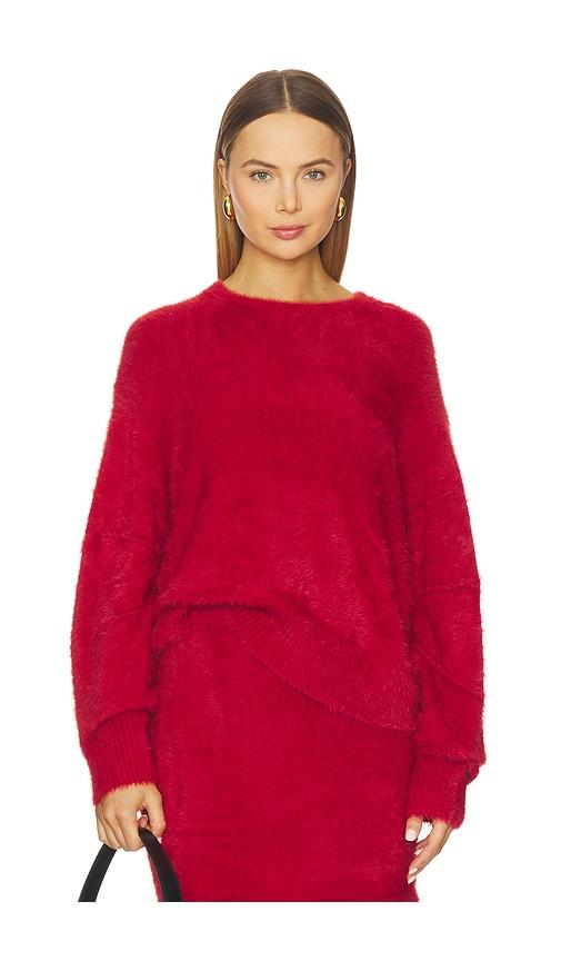 helmut lang apex crew in red. - size s (also in xs)