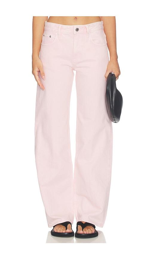 helmut lang wardrobe jean in pink. - size 26 (also in 28, 29)