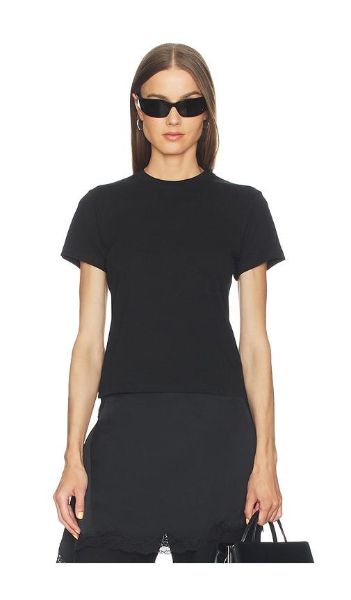 helmut lang wardrobe tee in black. - size l (also in s, m)