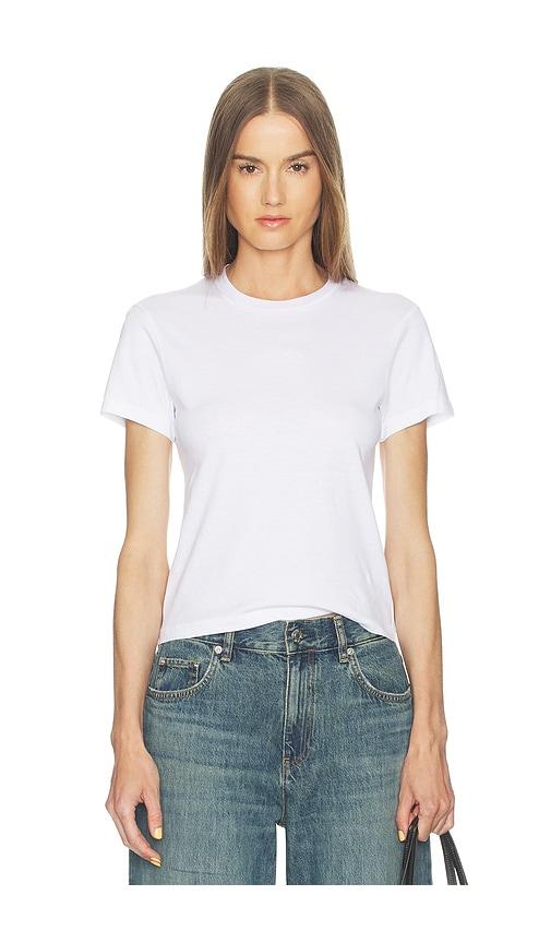 helmut lang wardrobe tee in white. - size l (also in xs, s, m)