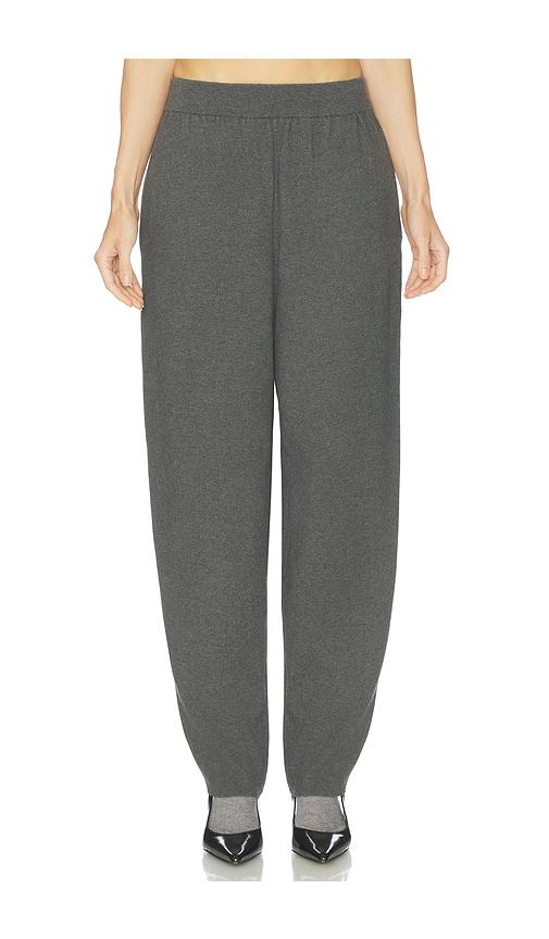 helsa else knit pant in grey. - size m (also in s, xs, xxs)