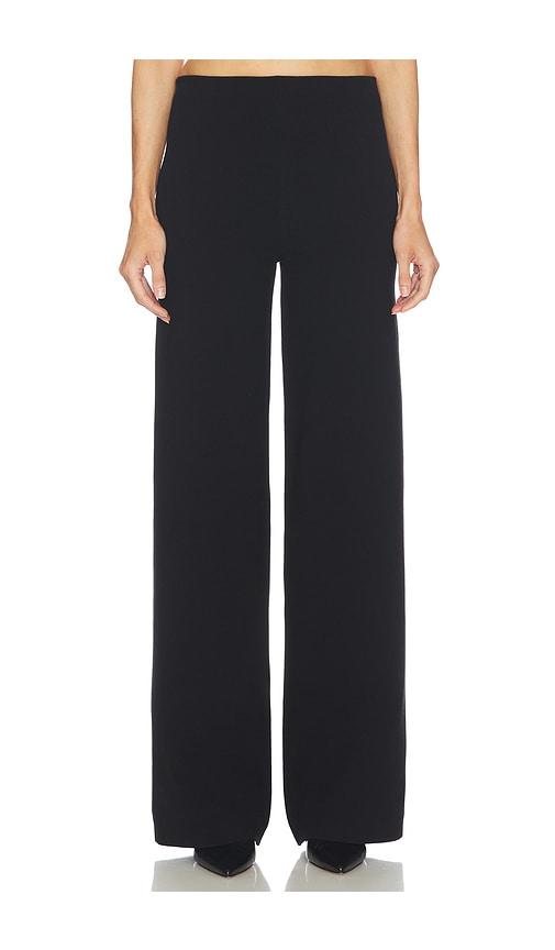 helsa louisse knit pant in black. - size m (also in xxs, xs, s)
