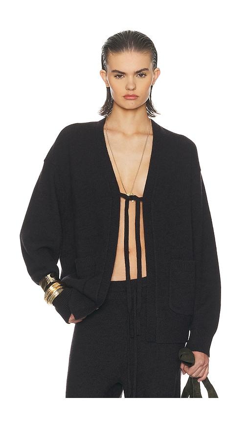 helsa paxton cardigan in brown. - size s (also in xs)