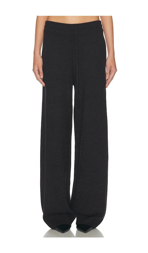 helsa paxton knit pant in brown. - size l (also in m, xl)