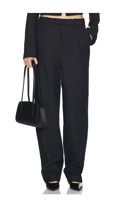 helsa the barrel pant in black. - size m (also in s)