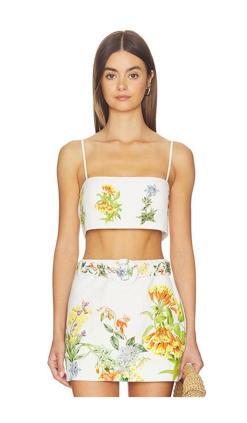 hemant and nandita bustier top in white. - size l (also in s, xxs, xs, m, xl, xxl)