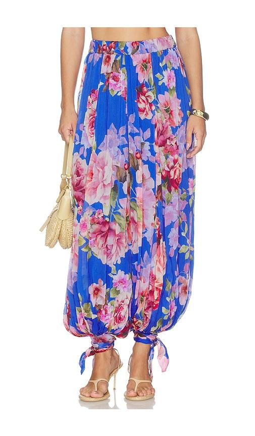 hemant and nandita harem pants in blue. - size m (also in xxs, xs, s, xl)