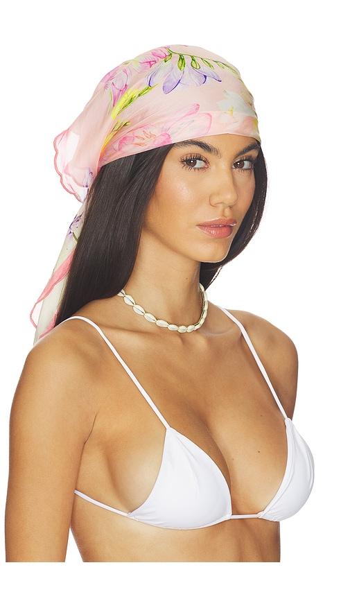 hemant and nandita scarf in pink.