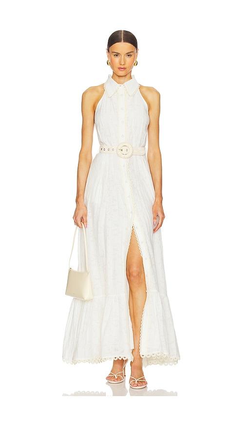 hemant and nandita shirt dress in white. - size m (also in xl)