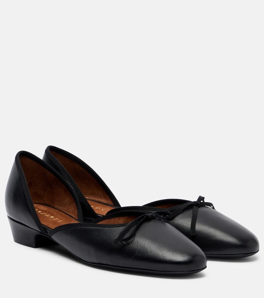 herbert levine 24/7 leather ballet flats