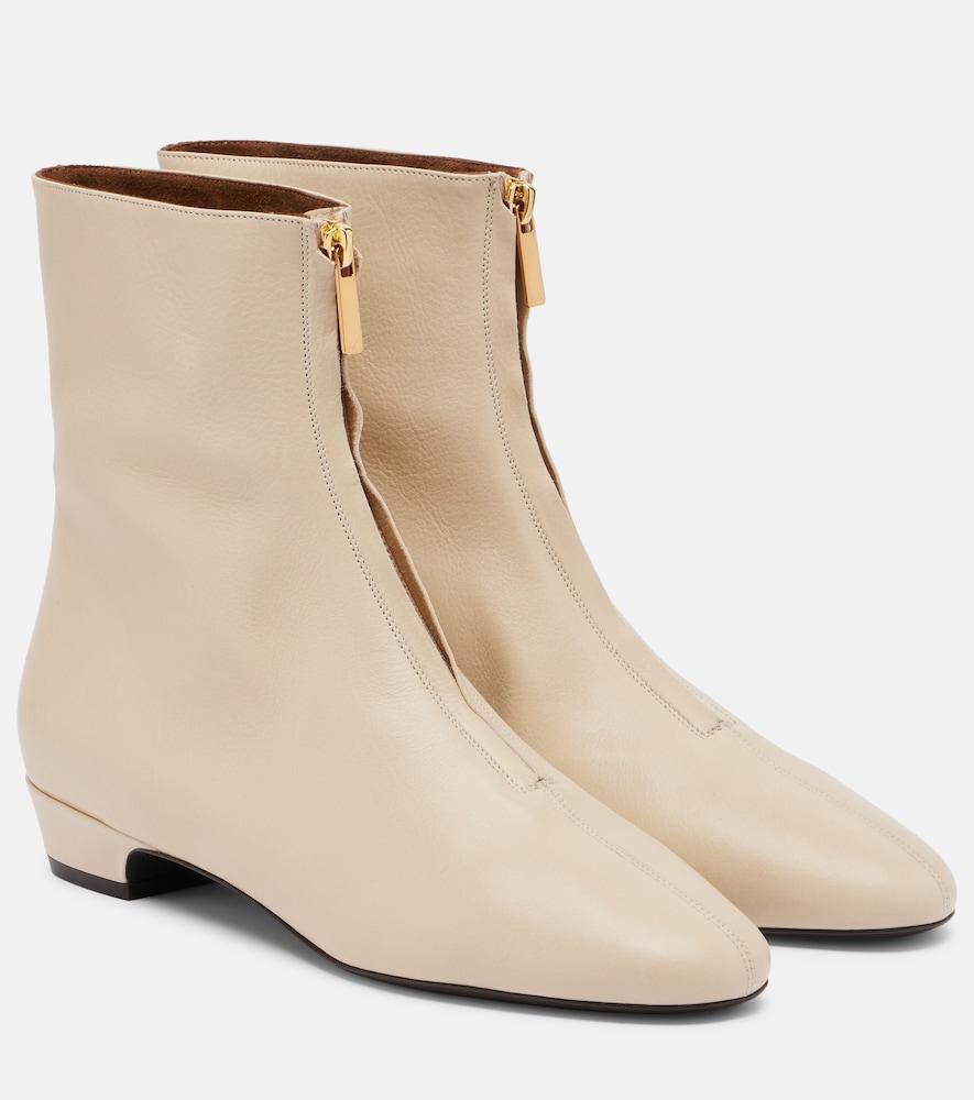 herbert levine easy does it leather ankle boots