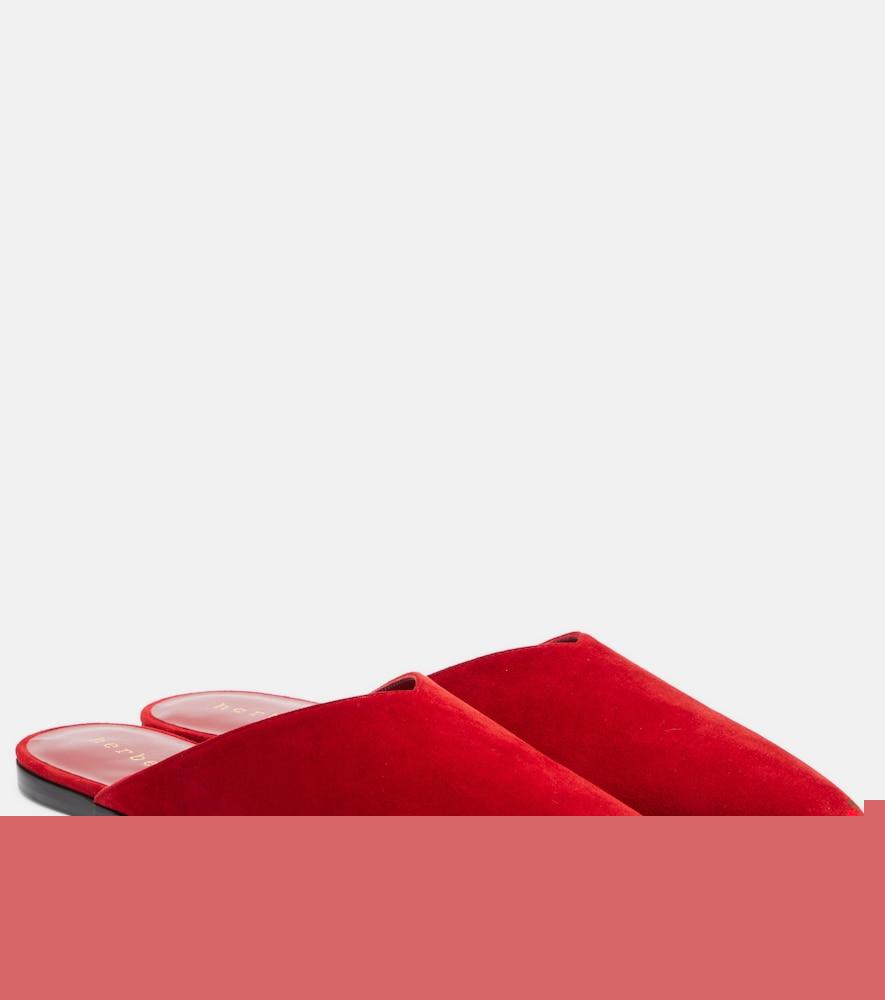 herbert levine homebody suede mules
