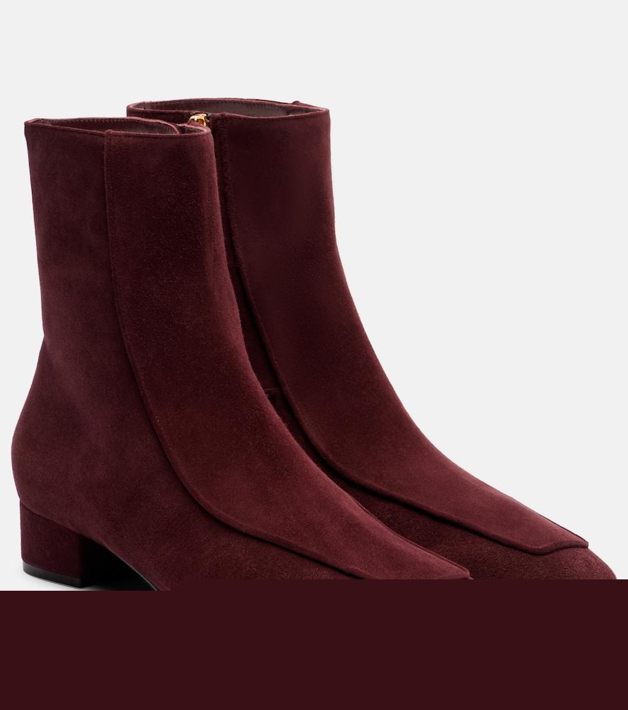herbert levine shadow ban 30 suede ankle boots