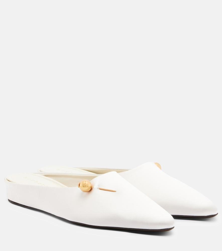 herbert levine sleep on it satin mules