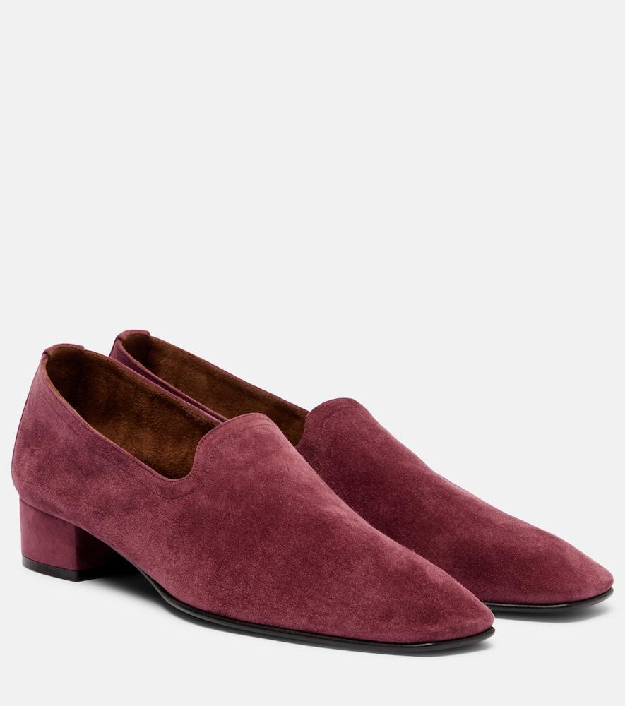 herbert levine soft touch suede loafers