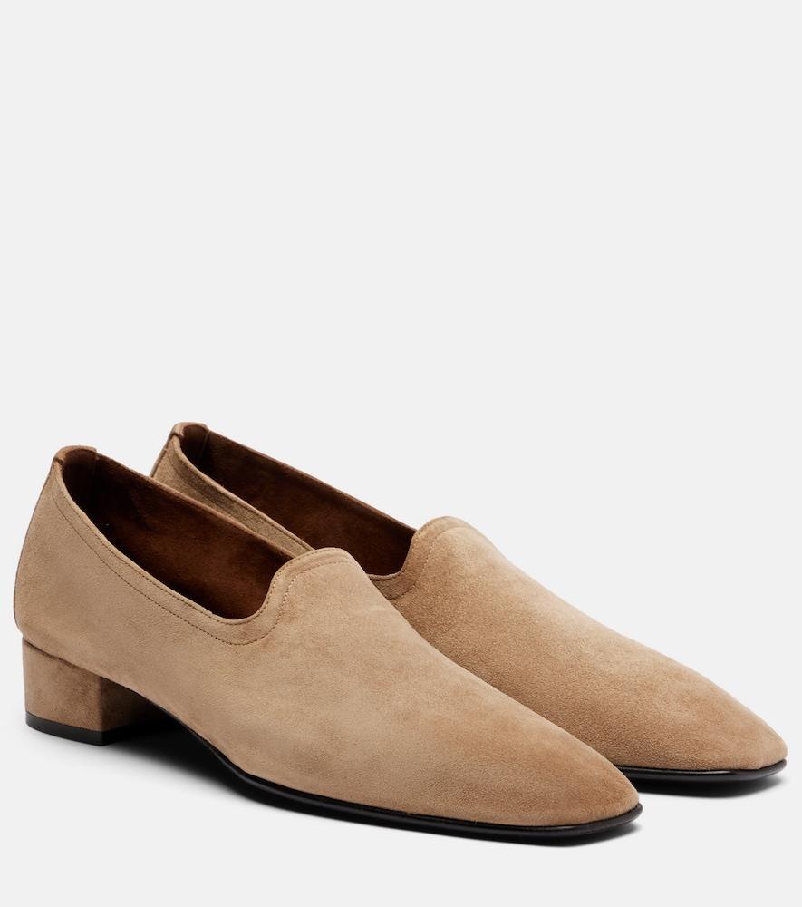 herbert levine soft touch suede loafers