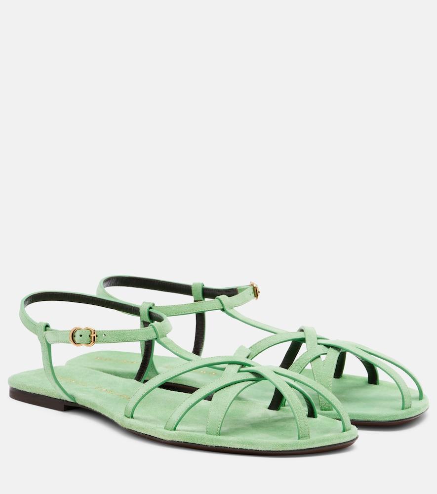 herbert levine the catch suede sandals