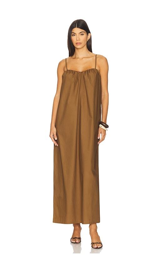 herskind colette dress in brown. - size 38 (also in 40)