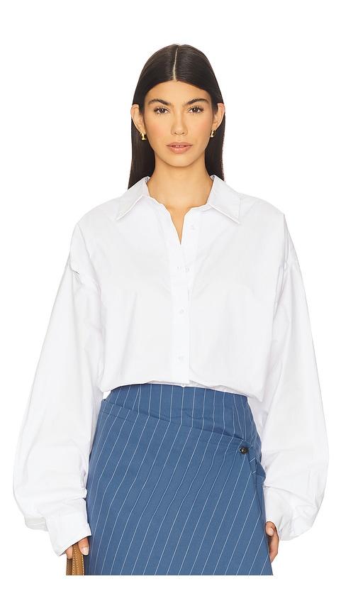 herskind klara shirt in white. - size 38 (also in 40, 42)