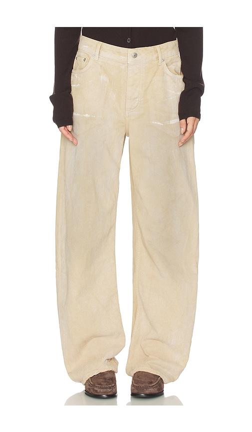 herskind lulu jeans in beige. - size 32 (also in 36, 34)
