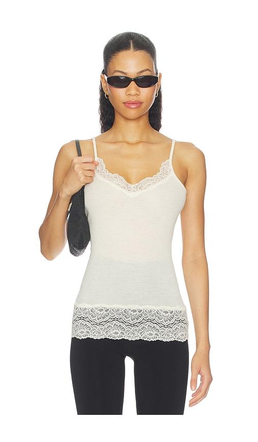herskind tootsie top in white. - size m/l (also in xs/s)