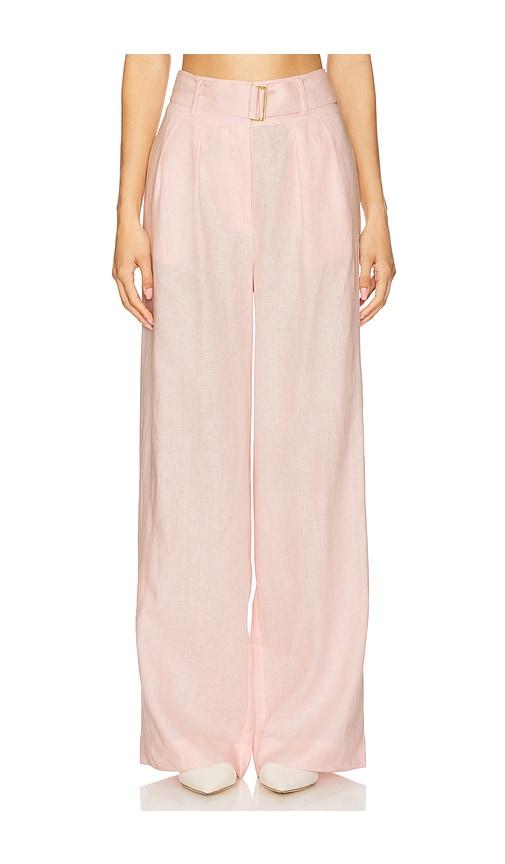 hevron alina pant in blush. - size 0 (also in 2, 4, 6)