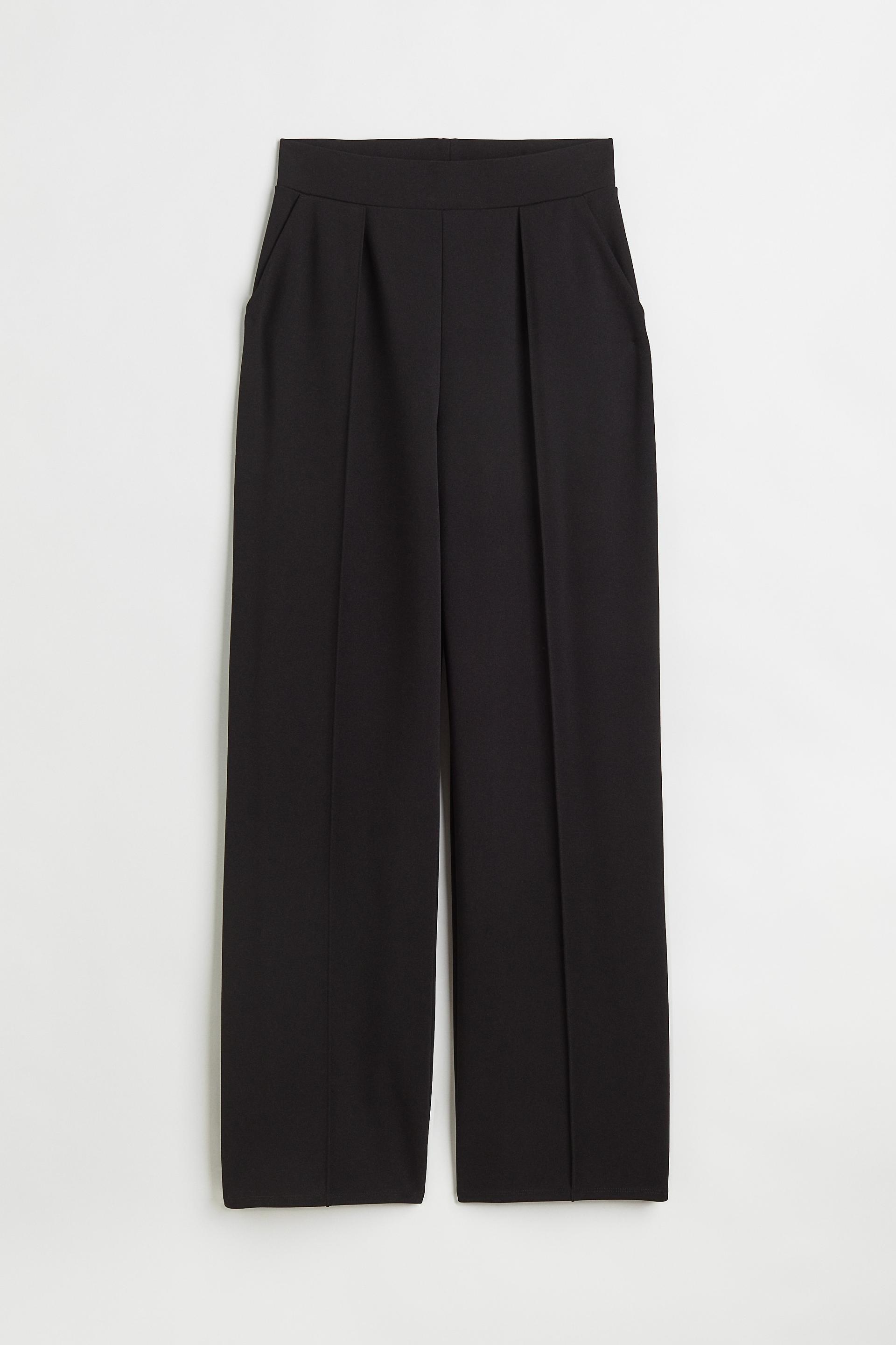 high-waist dress pants