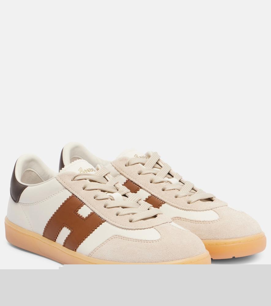 hogan hogan cool leather and suede sneakers