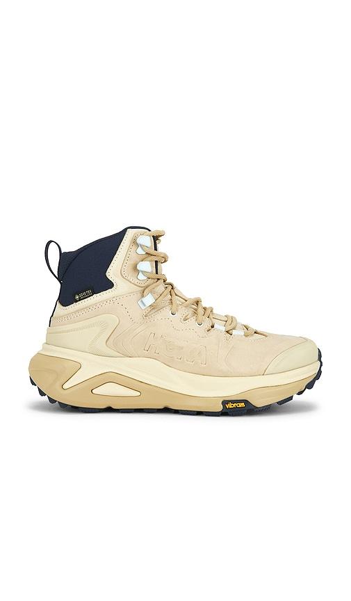 hoka kaha 3 gtx hiker in beige. - size 6 (also in 6.5, 7, 7.5, 8, 8.5, 9.5)