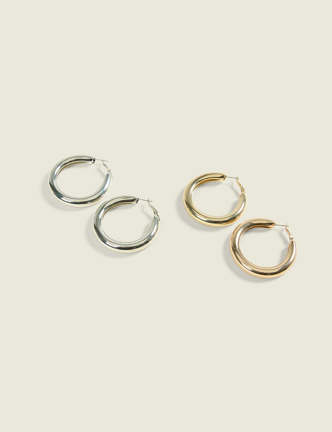 hoop earring 2-pack