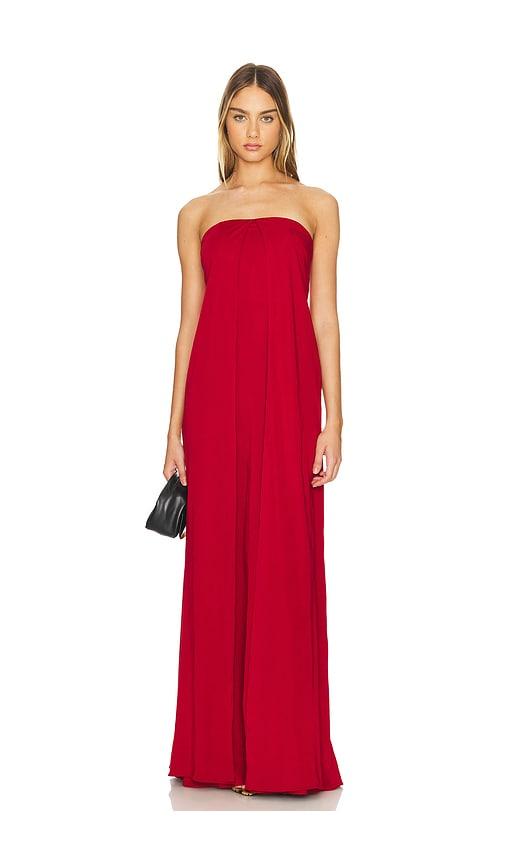 house of harlow 1960 x revolve arlo maxi dress in red. - size s (also in xs, m)