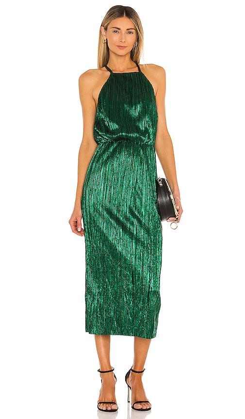 house of harlow 1960 x revolve farrah dress in green. - size m (also in xs, s)