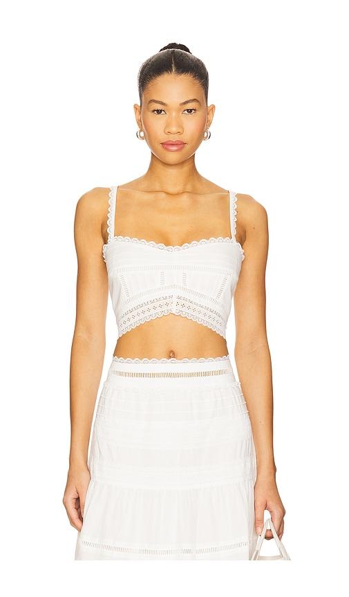 house of harlow 1960 x revolve felicity top in white. - size l (also in xxs, s, m, xl)