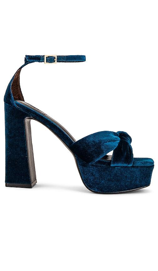 house of harlow 1960 x revolve jin platform in blue. - size 10 (also in 5.5, 6, 6.5, 7, 7.5, 8, 8.5, 9, 9.5)