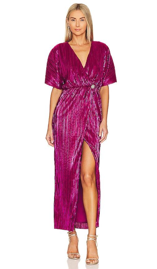house of harlow 1960 x revolve sabrina dress in fuchsia. - size s (also in xs)