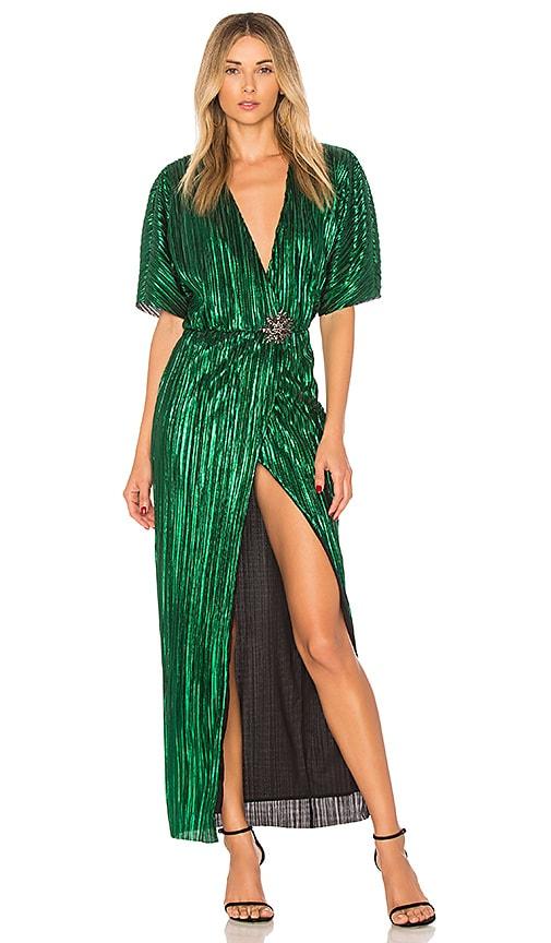 house of harlow 1960 x revolve sabrina dress in green. - size s (also in xs)