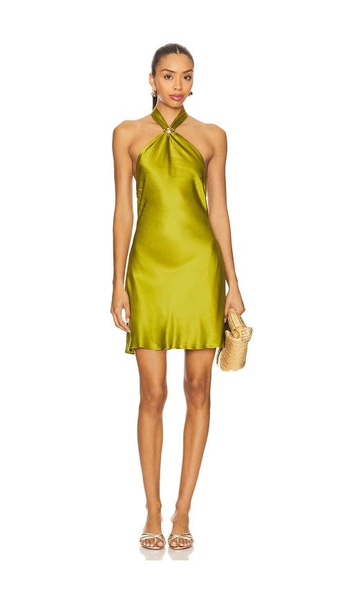 house of harlow 1960 x revolve sakai mini dress in green. - size m (also in xs, xl)
