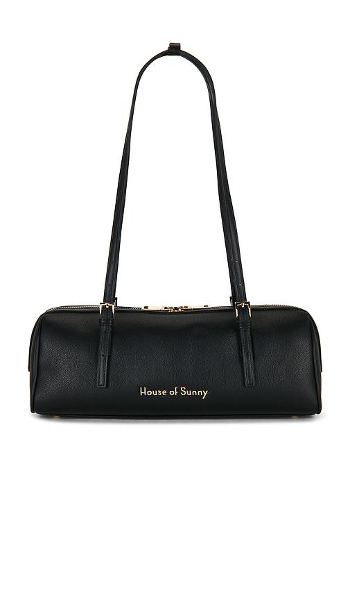 house of sunny the shirley bag in black.