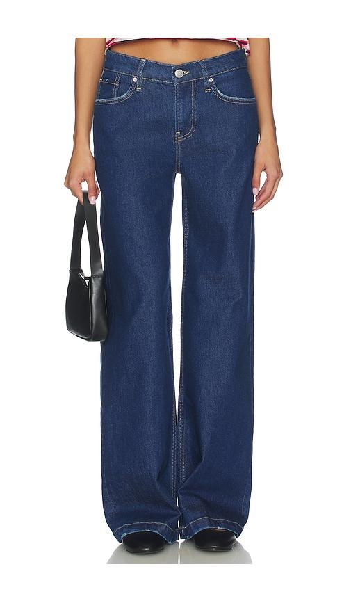 hudson jeans rylee low rise loose jeans in blue. - size 26 (also in 28)