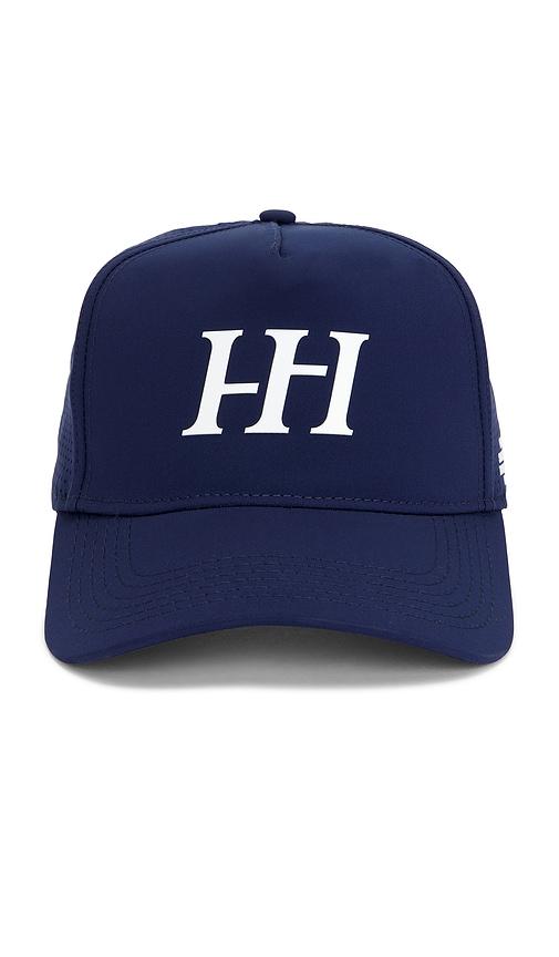 huega house icon performance hat in blue.