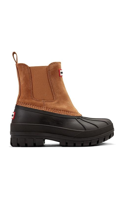 hunter sutton boot in brown. - size 10 (also in 6)