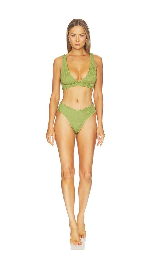 hunza g angel bikini in green.
